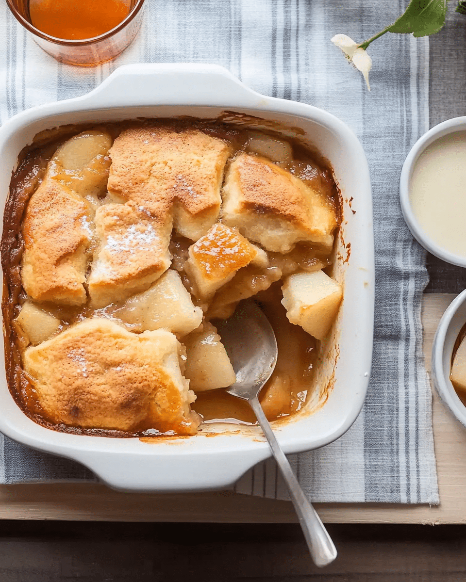 Pear Cobbler