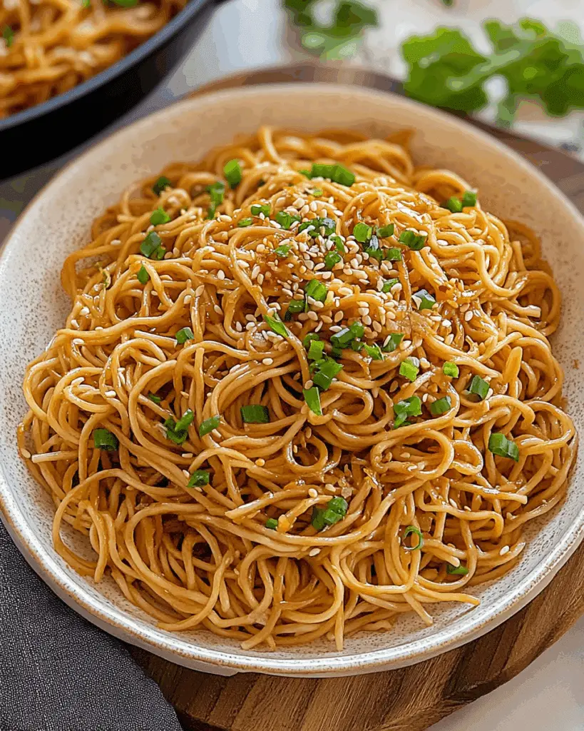 Sesame Noodles