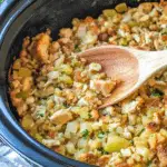 Slow Cooker Chicken Stuffing Casserole