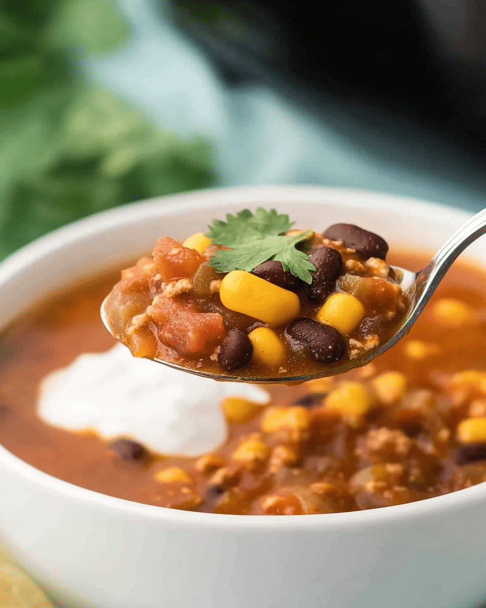 Slow Cooker Taco Soup