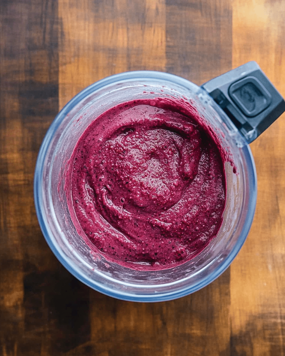 Smoothie Bowl with Berries and Coconut