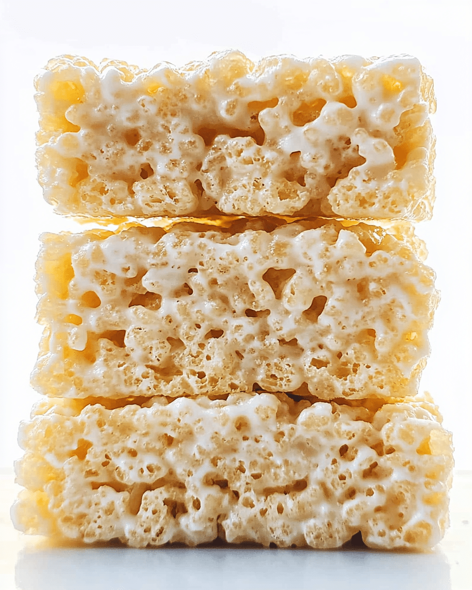 Soft Rice Krispie Bars