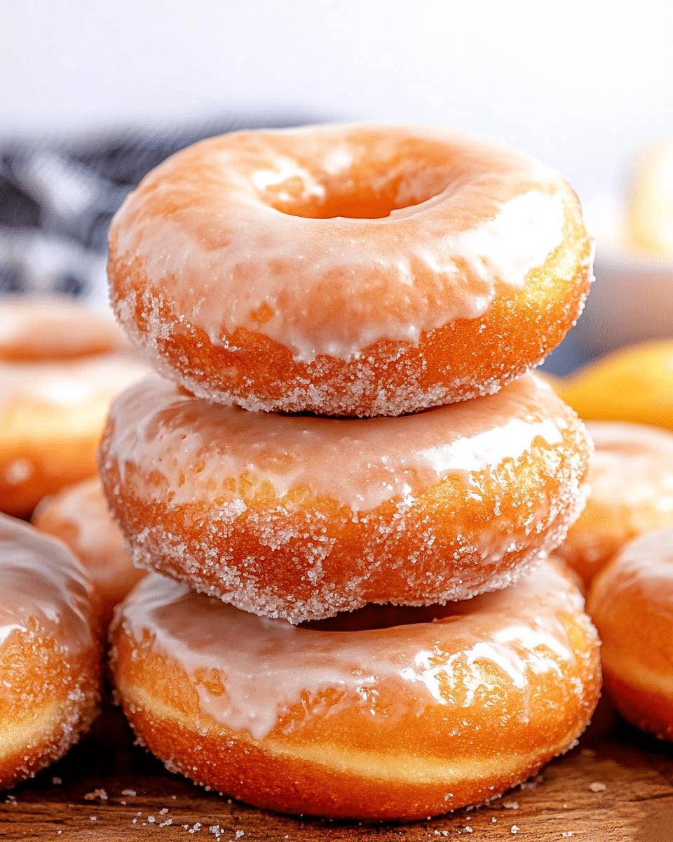 Sour Cream Cake Donuts