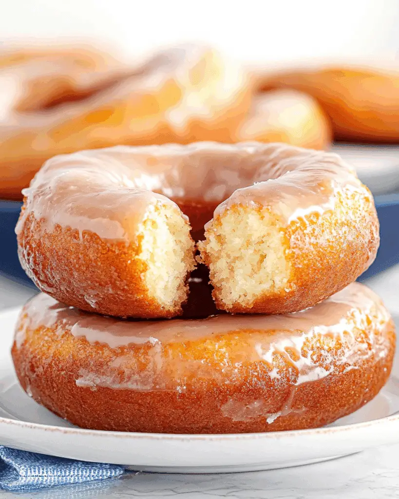 Sour Cream Cake Donuts