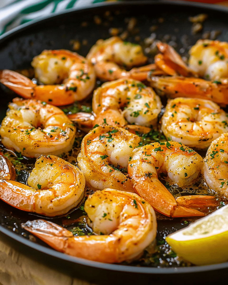 Spicy Garlic Prawn Pasta