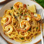 Spicy Garlic Prawn Pasta