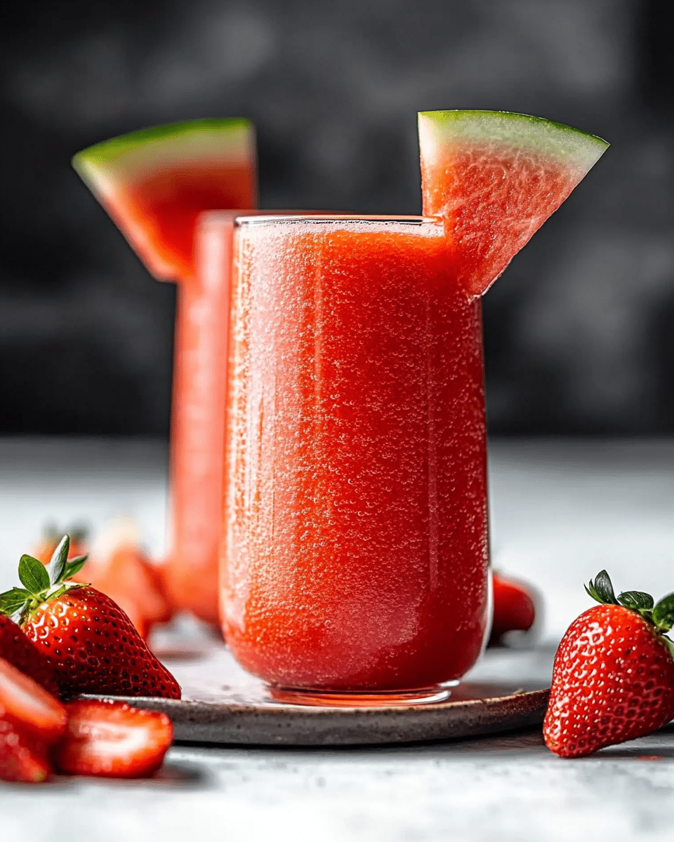 Strawberry Watermelon Smoothie