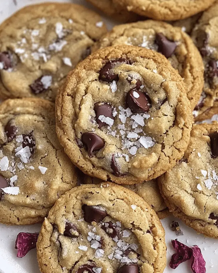 Tahini Chocolate Chip Cookies