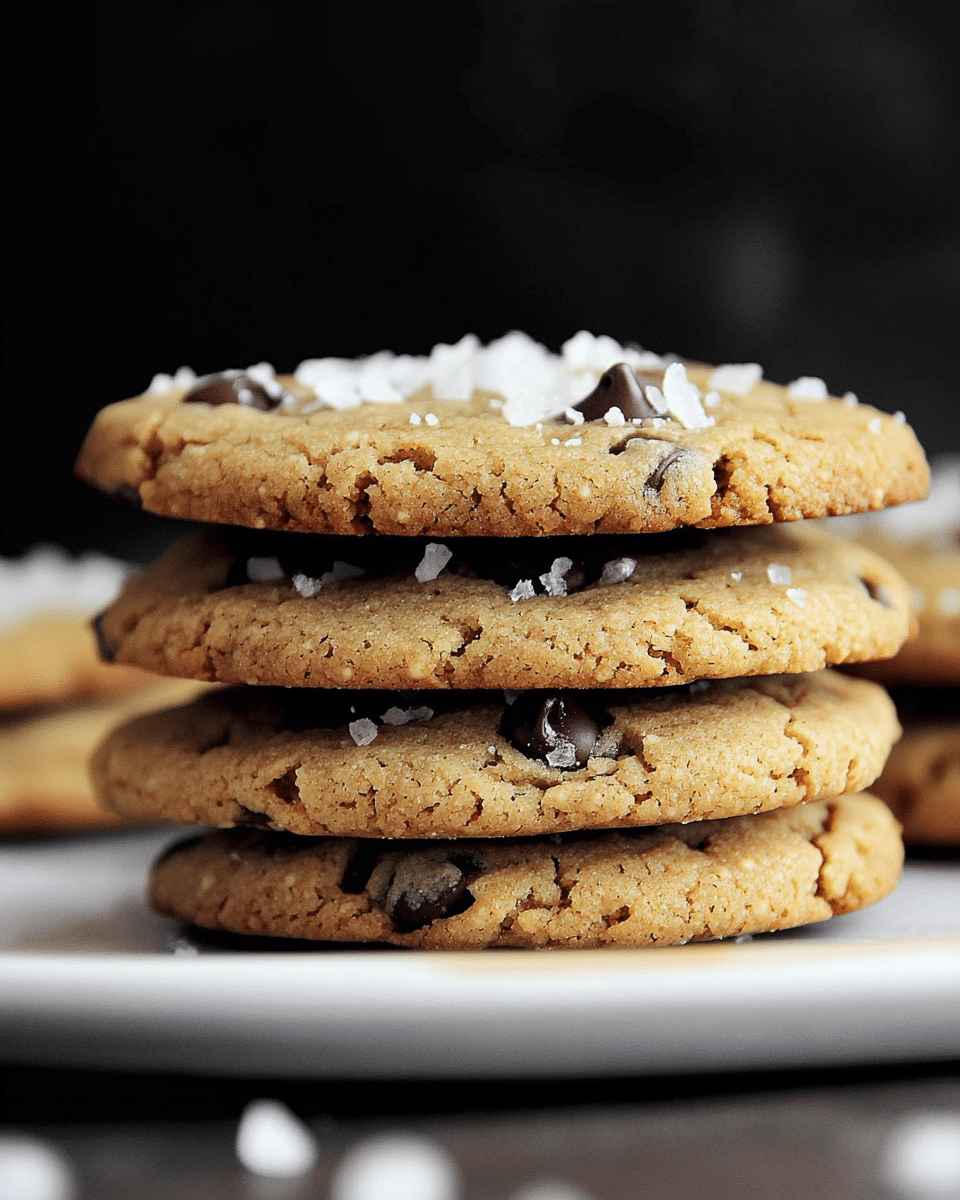 Tahini Chocolate Chip Cookies