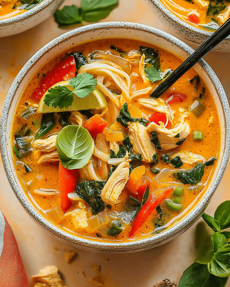 Thai Chicken Curry Soup
