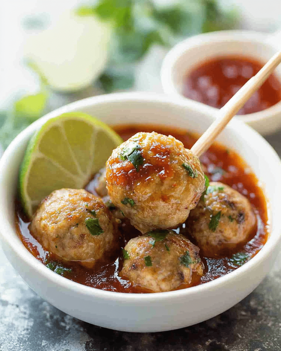 Thai Meatballs