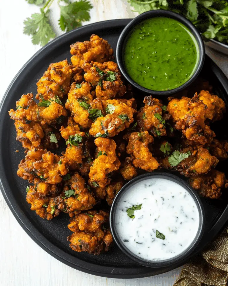 Vegetable Pakora with Kale