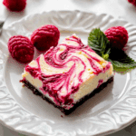 White Chocolate Raspberry Cheesecake Bars