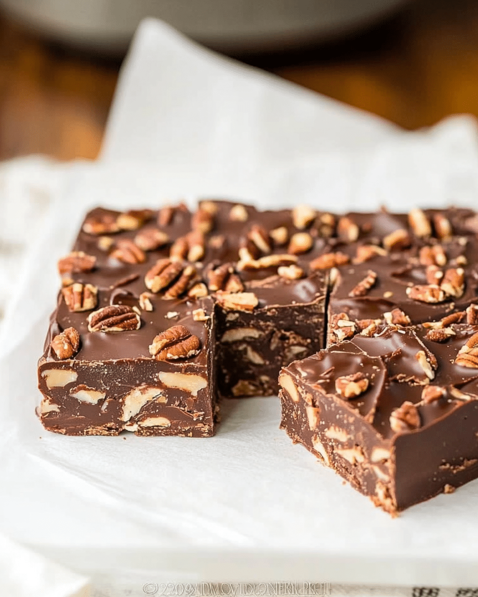 Chocolate Pecan Fudge