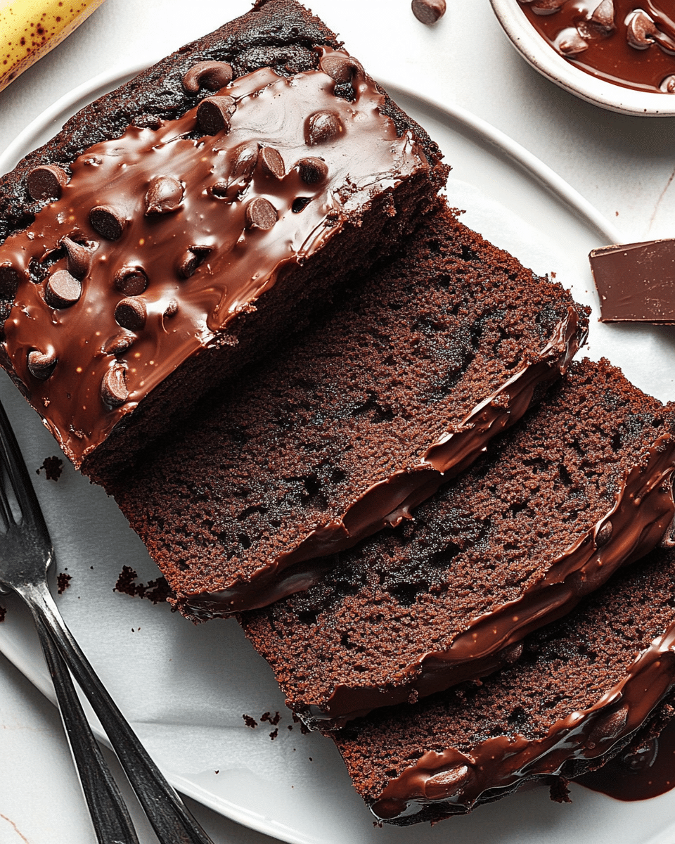 Double Chocolate Banana Bread