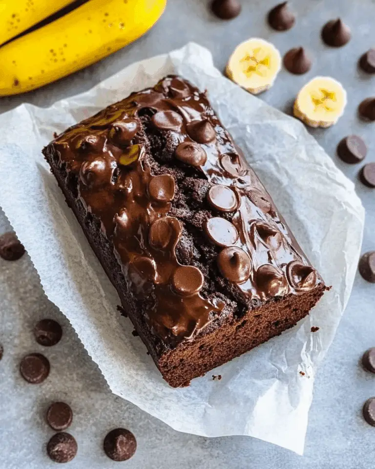 Double Chocolate Banana Bread