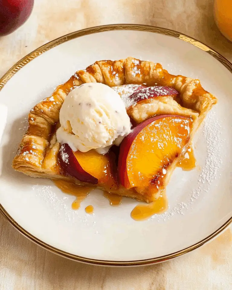 Peach Galette Recipe