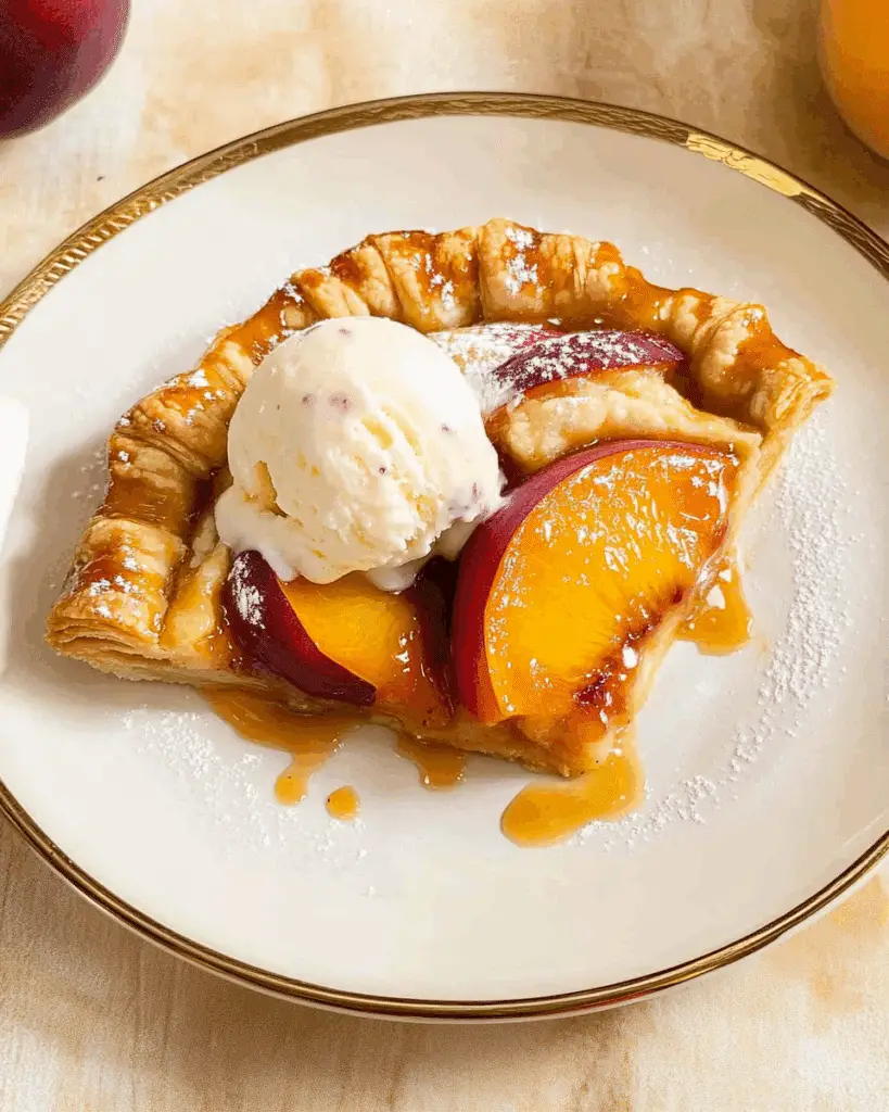 Peach Galette Recipe