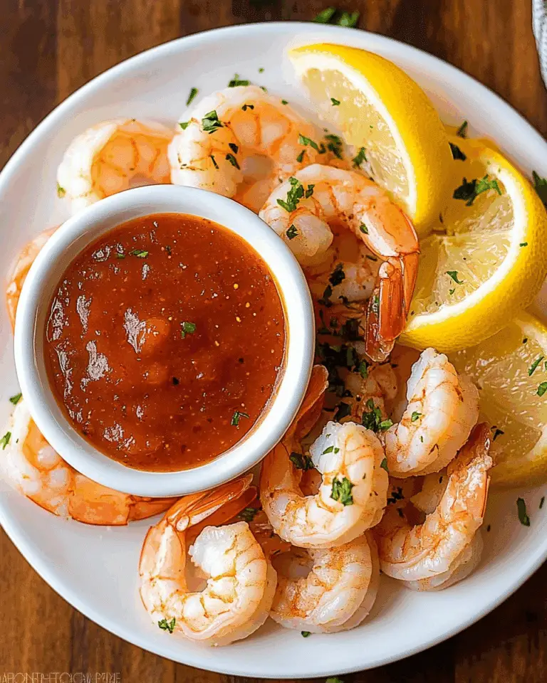 Homemade Cocktail Sauce