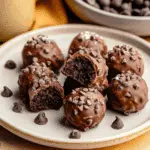 3-Ingredient No Bake Brownie Bites
