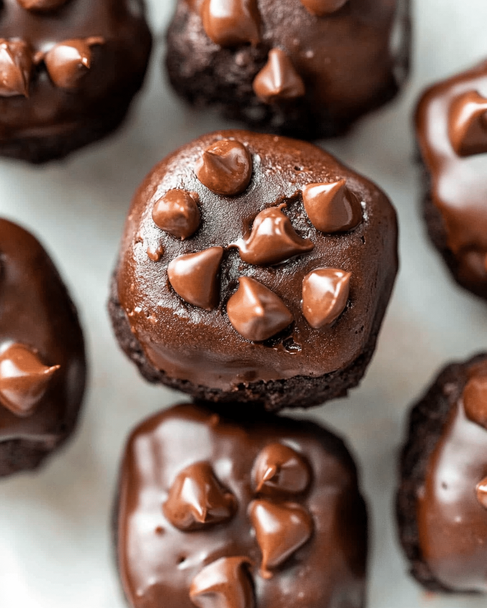 3-Ingredient No Bake Brownie Bites
