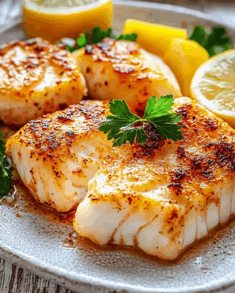Air Fryer Halibut