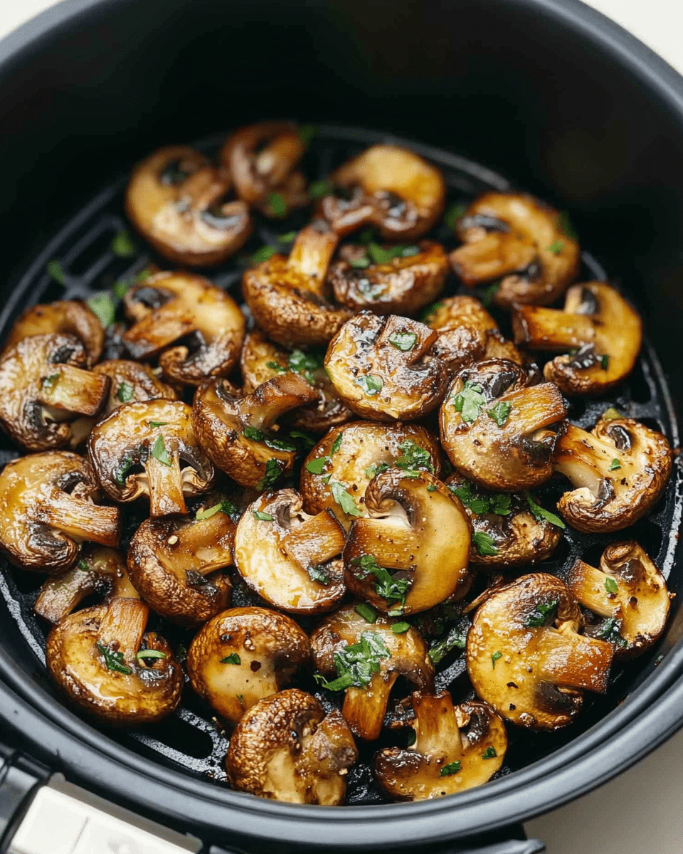 25-Minute Air Fryer Mushrooms