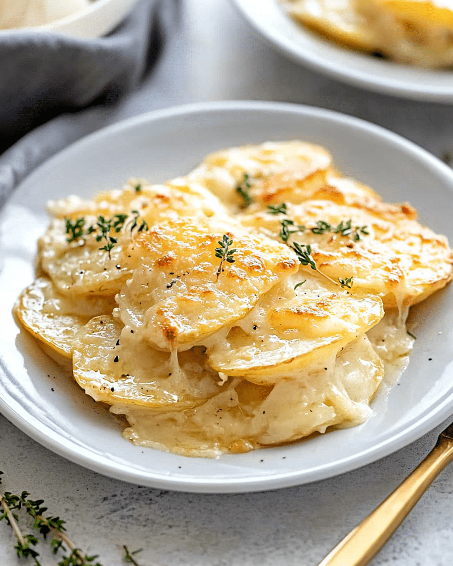 Au Gratin Potatoes For Two