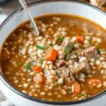 Beef Barley Soup