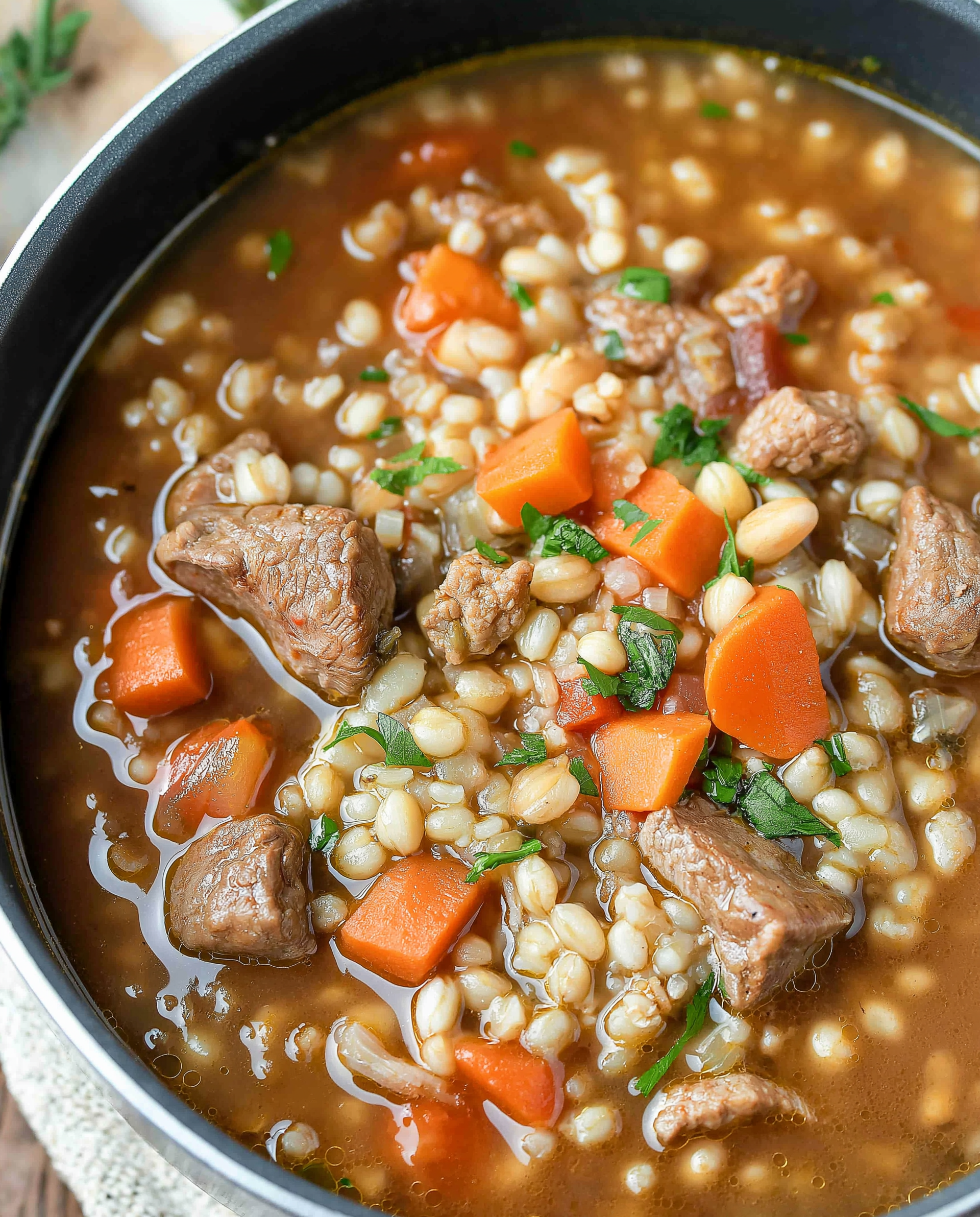 Beef Barley Soup