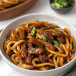 Beef Udon Stir Fry