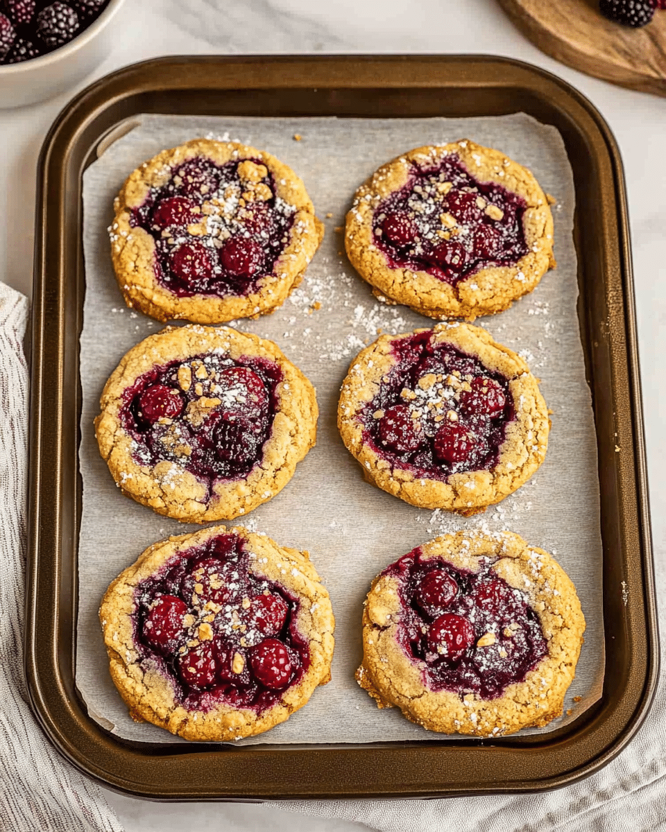 Berry Cobbler Cookies