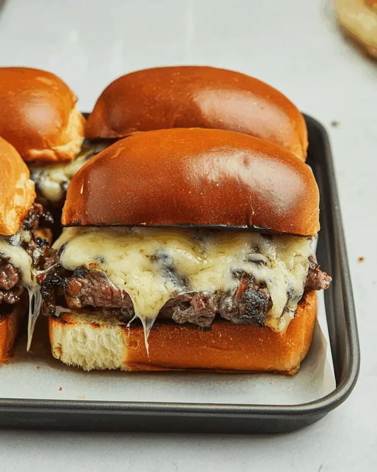 Blue Cheese Steak Sliders