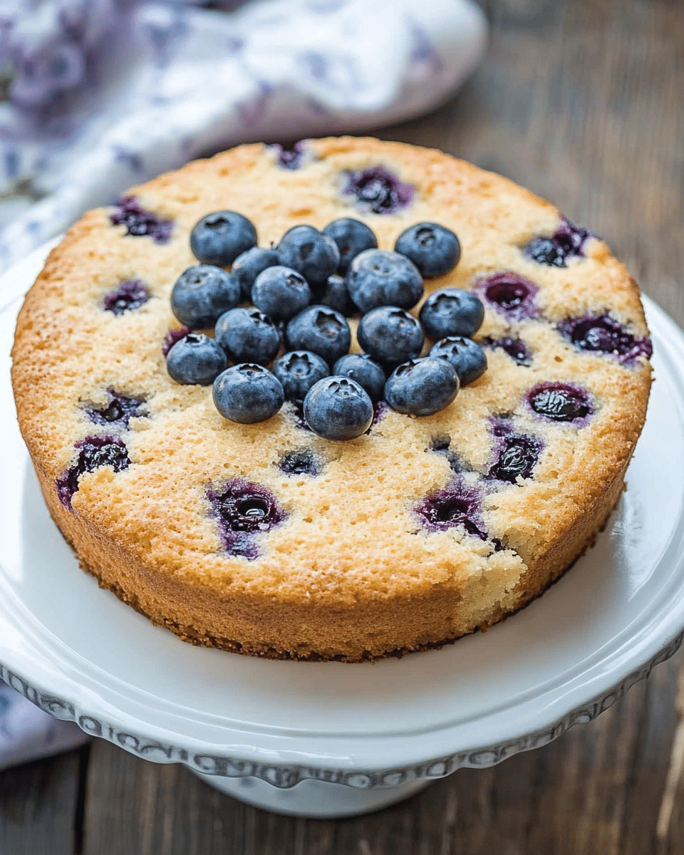 Blueberry Breakfast Cake