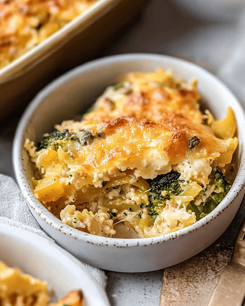 Broccoli Cheddar Spaghetti Squash Casserole