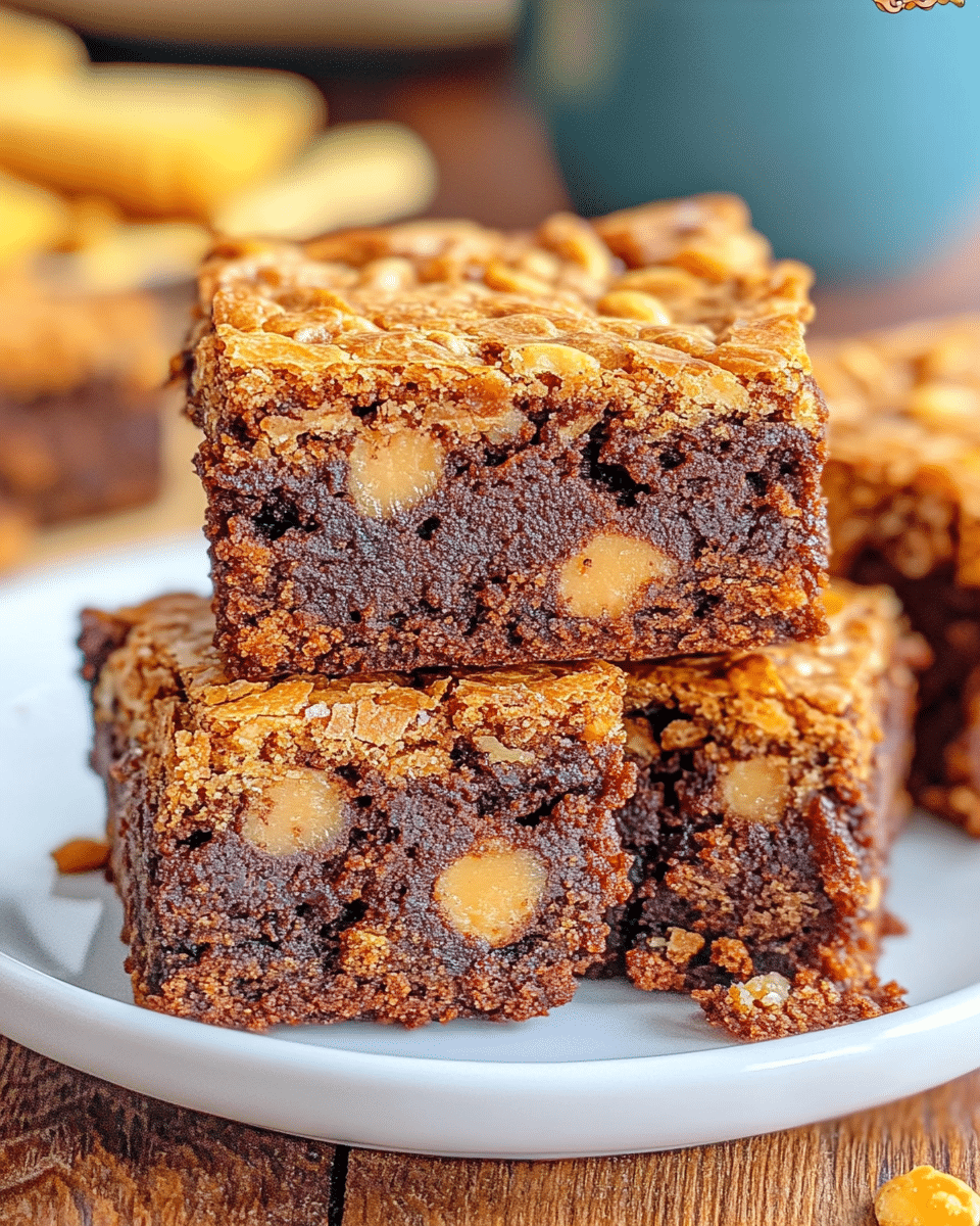 Butterfinger Brownies