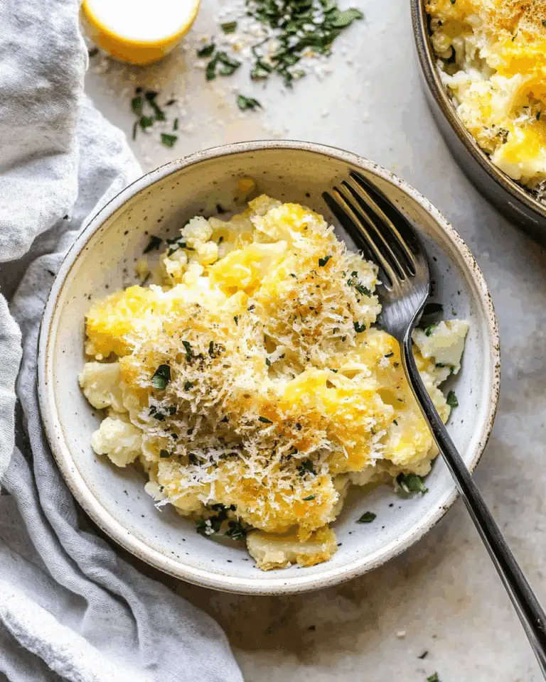 Cauliflower Gratin