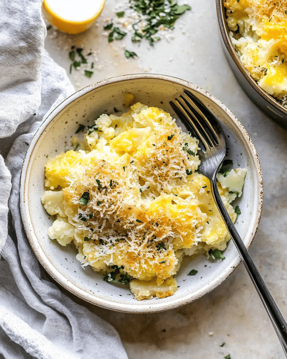 Cauliflower Gratin