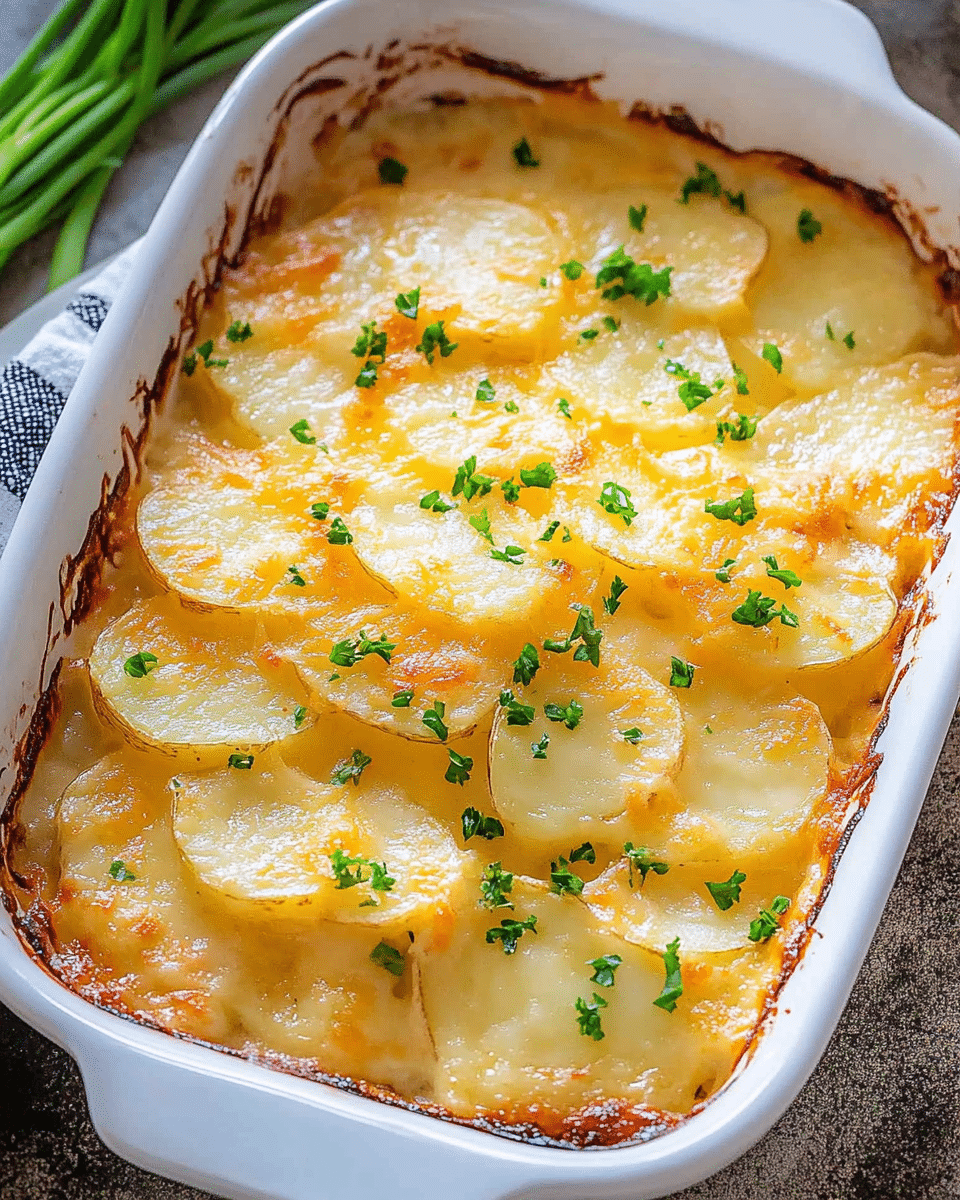 Cheesy Ranch Scalloped Potatoes