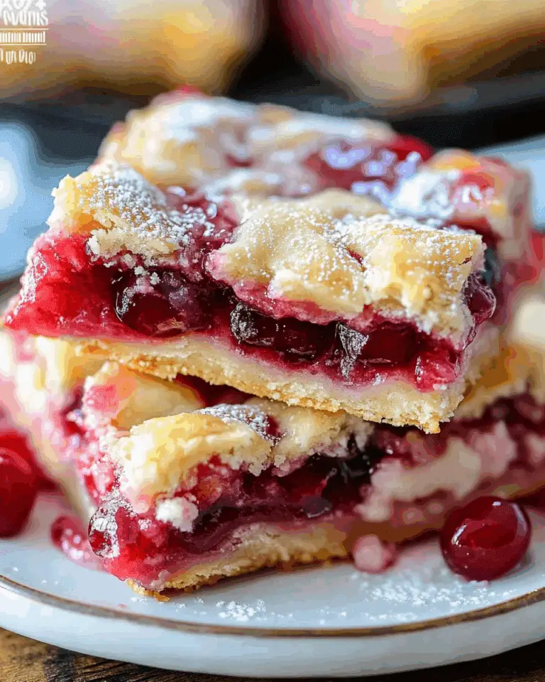 Cherry Pie Bars