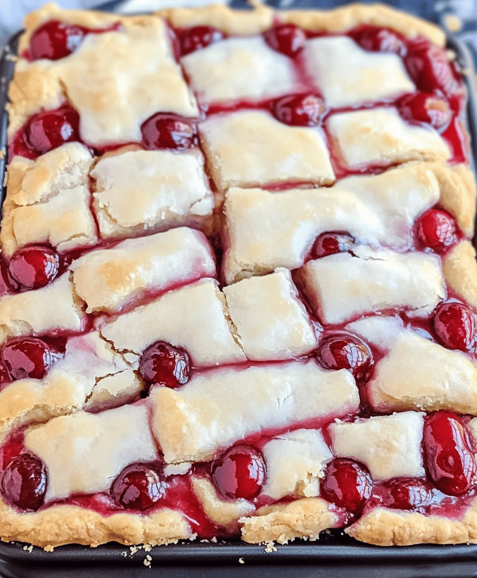 Cherry Pie Bars