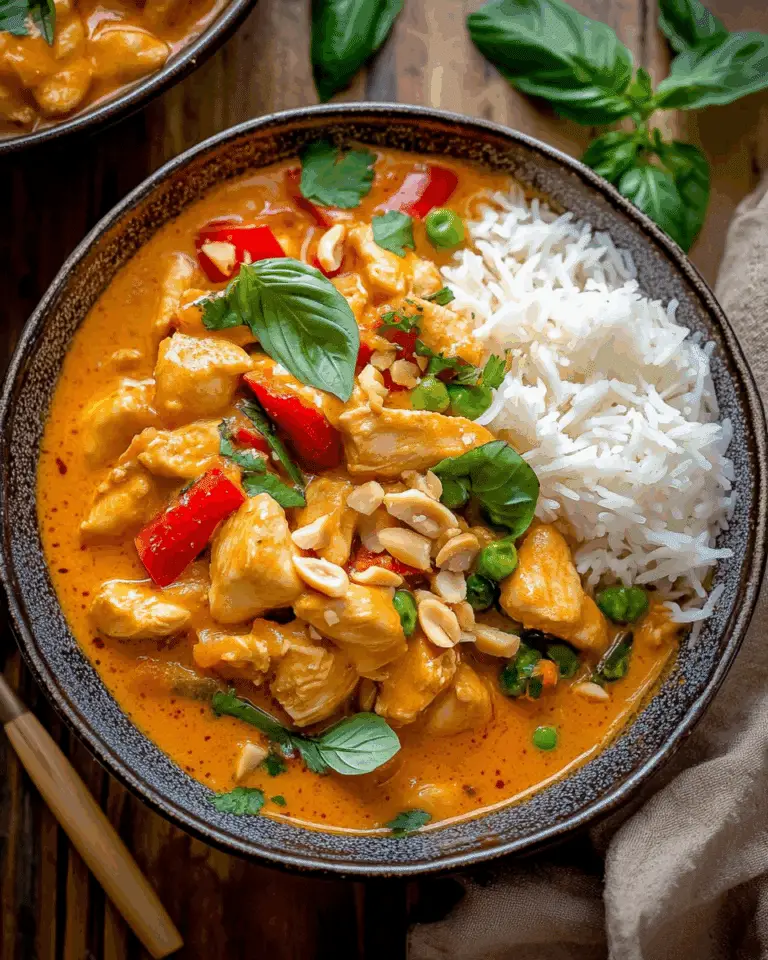 Chicken Panang Curry
