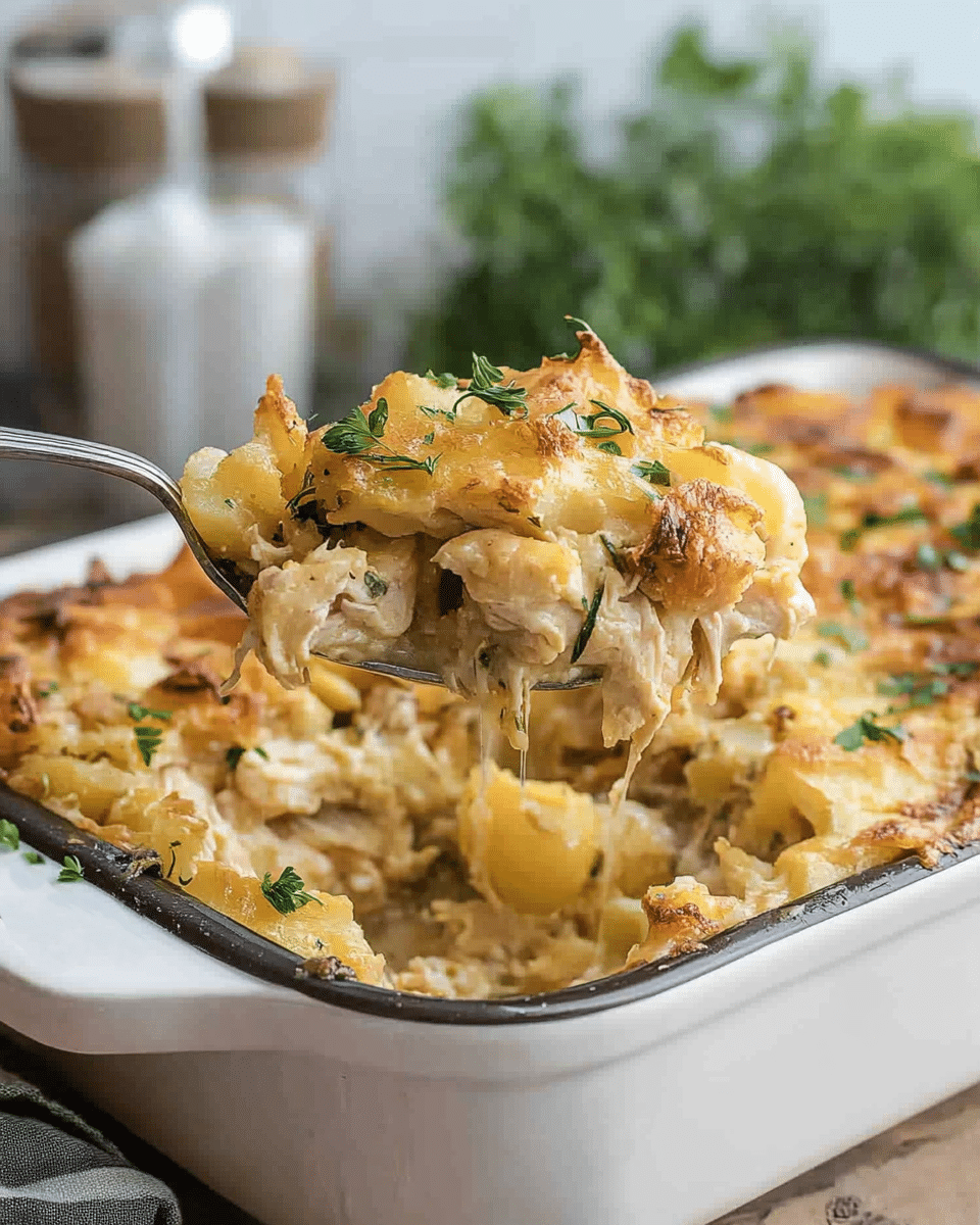 Chicken and Potato Casserole