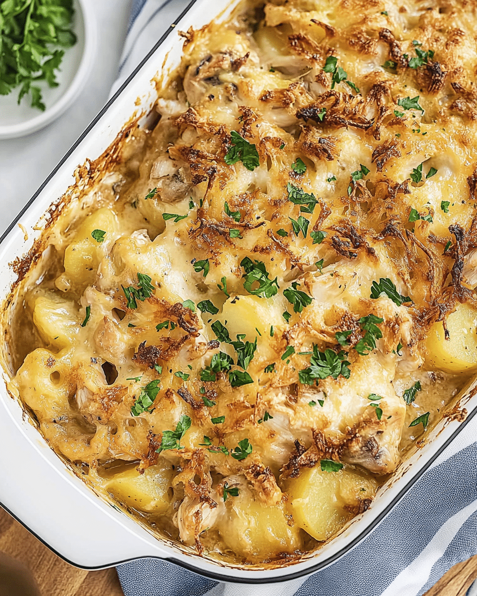 Chicken and Potato Casserole