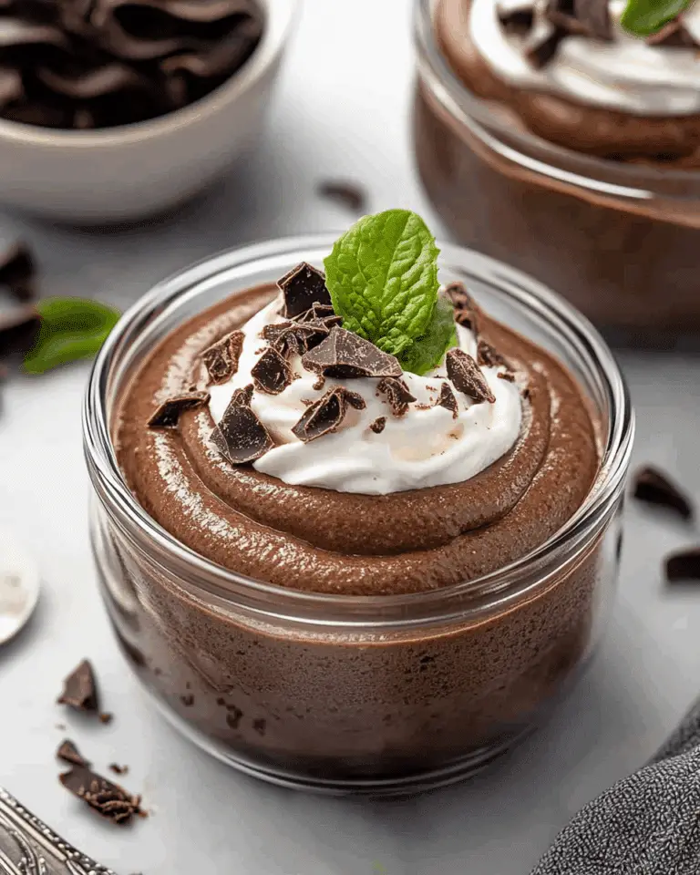 Chocolate Avocado Pudding