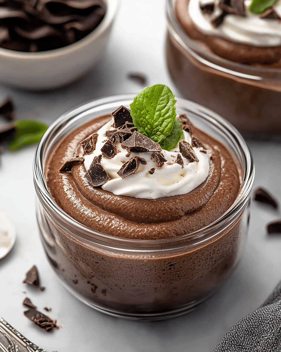 Chocolate Avocado Pudding