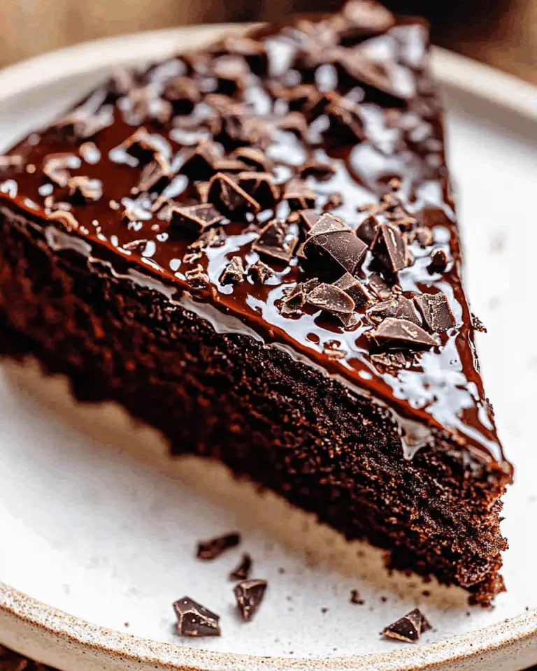 Chocolate Zucchini Cake