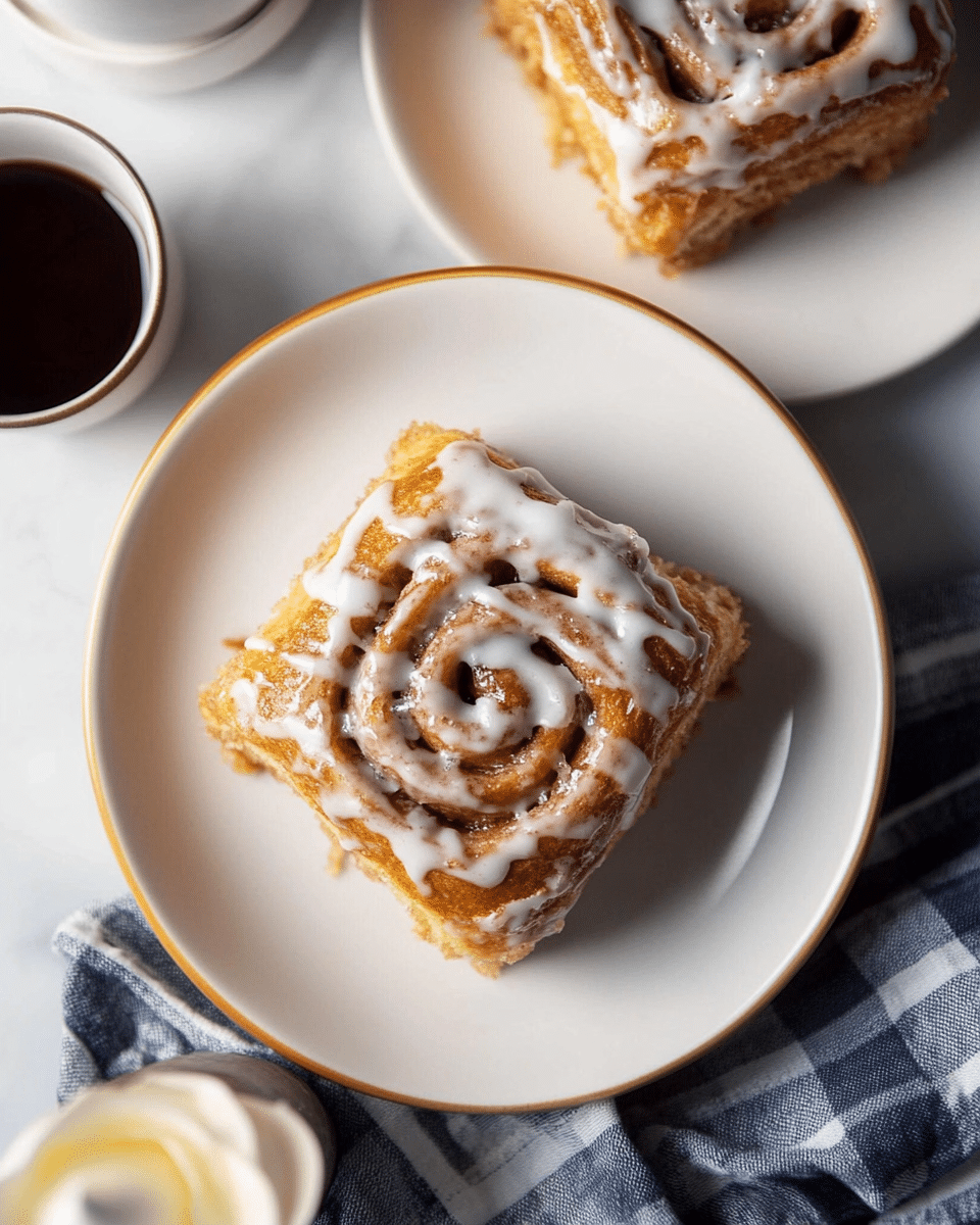 Cinnamon Rolls with Heavy Cream