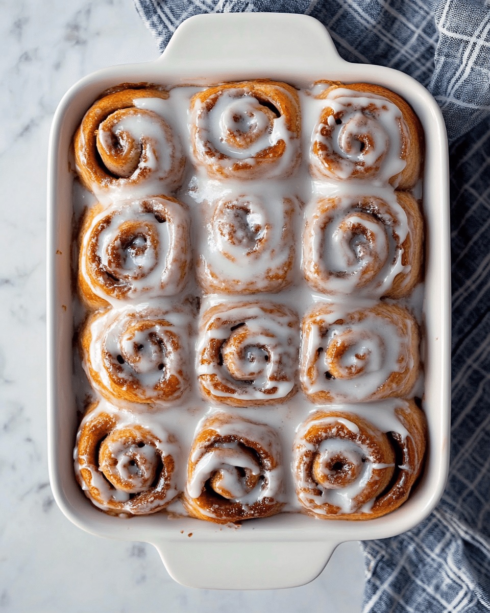 Cinnamon Rolls with Heavy Cream