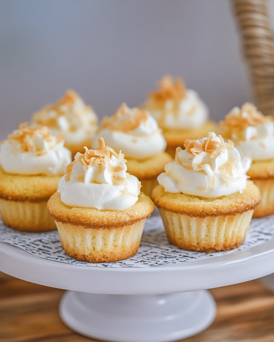 Coconut Cream Pie Cookie Cups